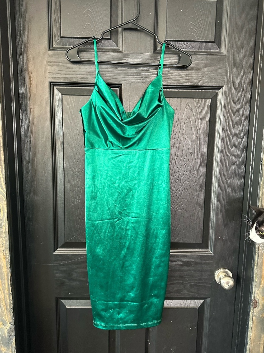 Hello Molly satin midi dress